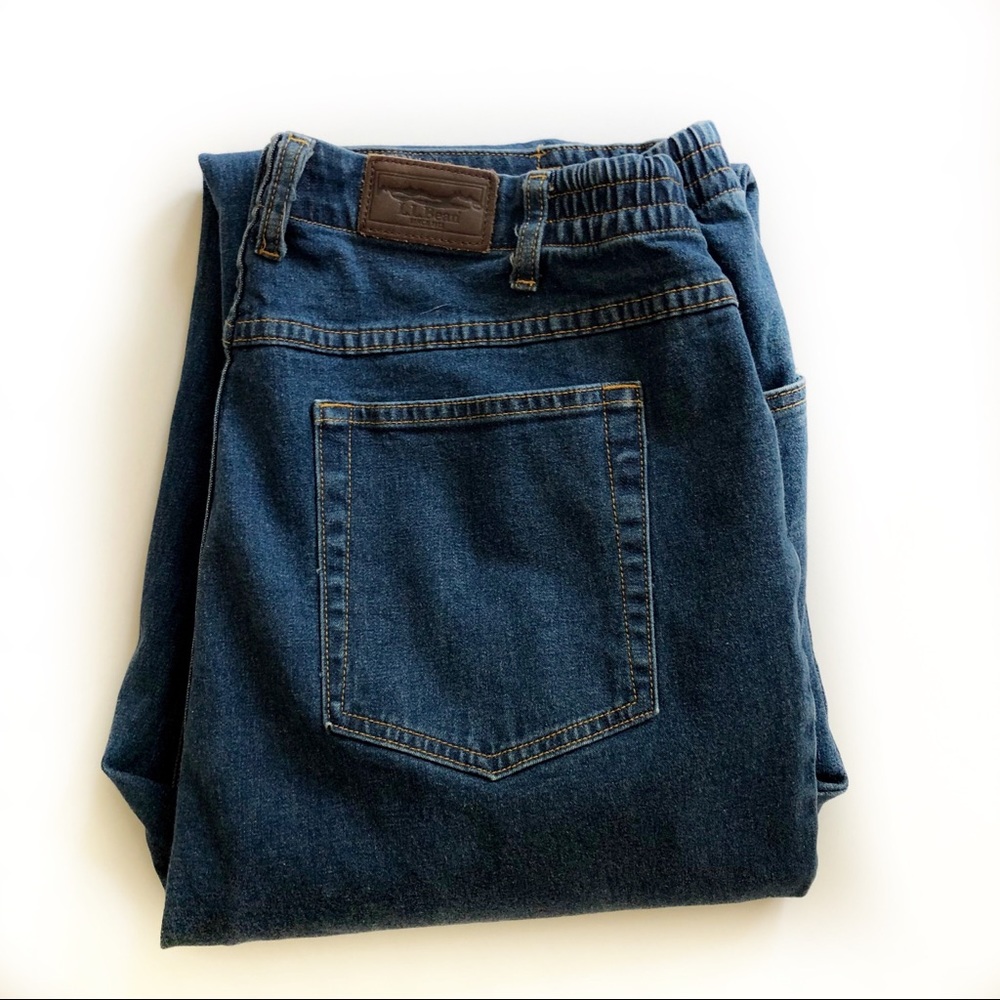 LL Bean Double L Comfort Waist Jeans